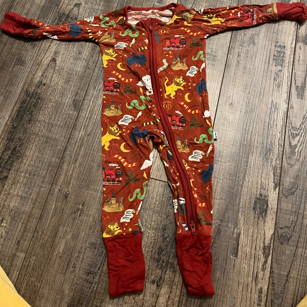 Little Sleepies Harry Potter Zippy 0-3 months GUC washwear.